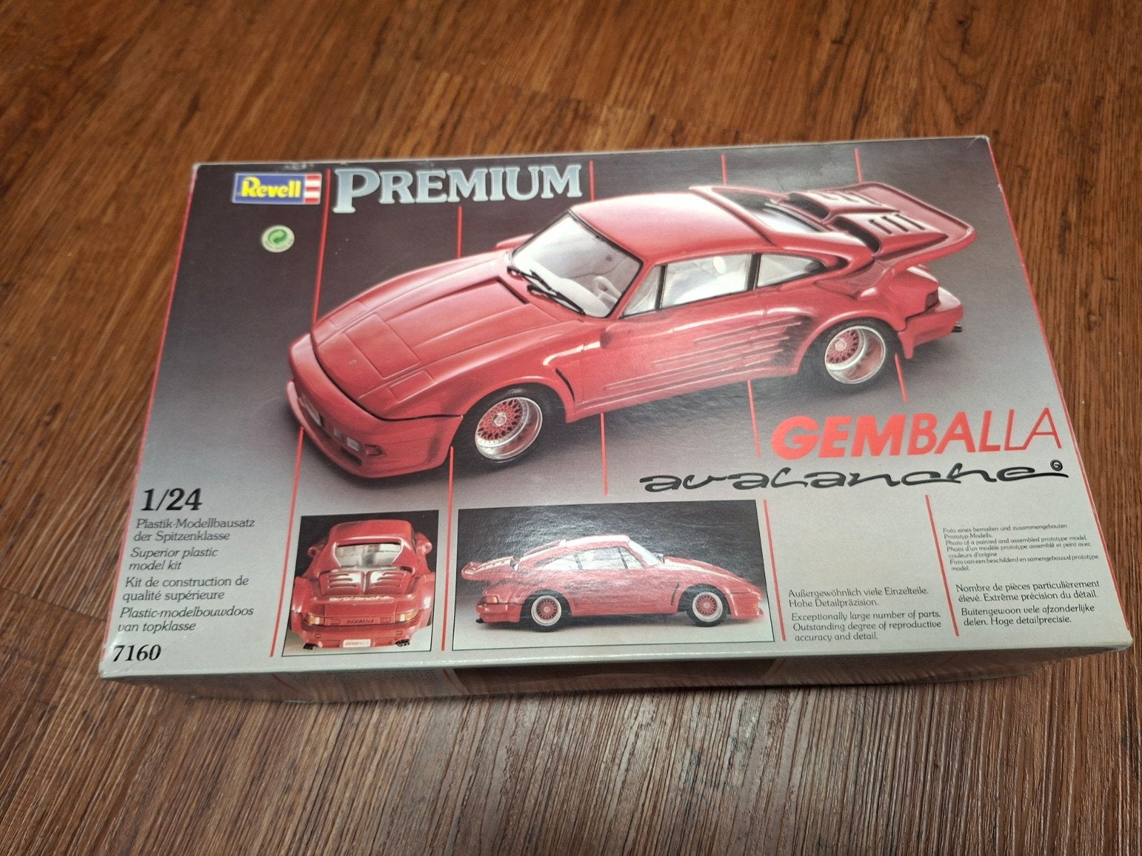 Gemballa Porsche 911 flat nose bouwdoos 1/24 Revell Premium, Ophalen of Verzenden, Groter dan 1:32, Auto