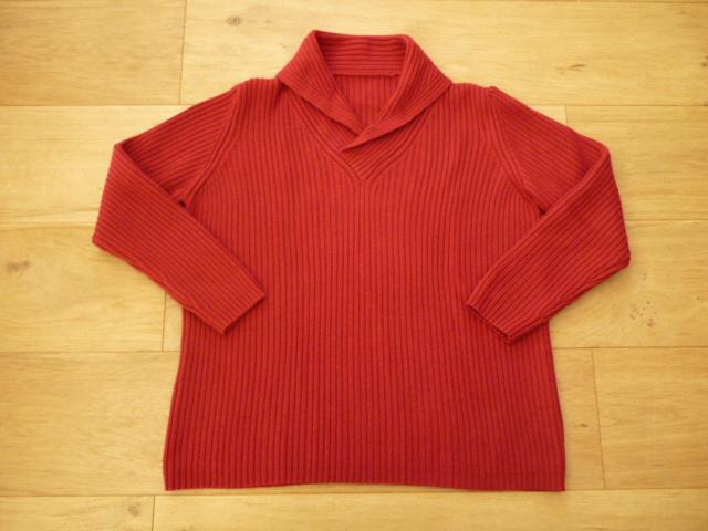 Rode trui met v-hals maat 44/46, Kleding | Dames, Truien en Vesten, Ophalen of Verzenden, Gedragen, Maat 46/48 (XL) of groter