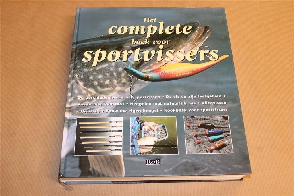 Het complete boek voor sportvissers — Aas, kunstaas..., Ophalen of Verzenden, Zo goed als nieuw, Watersport en Hengelsport