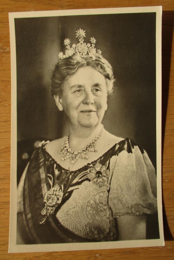 Koningin Wilhelmina, ansichtkaart, 1948, Verzenden, 1940 tot 1960, Ongelopen, Politiek en Historie
