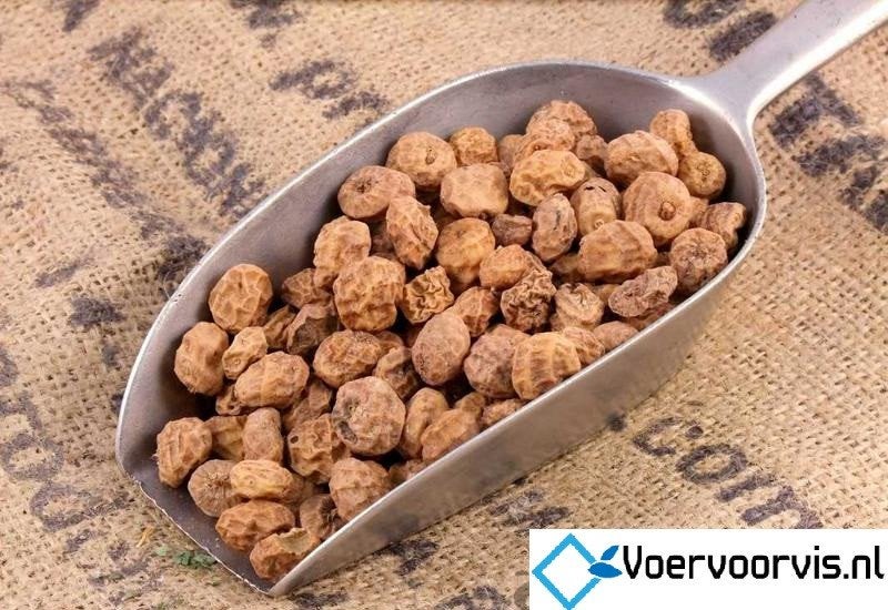 Tijgernoten 8/15mm Droog 20kg - Karper aas - Hengelsport, Info@oswalt.nl, Verzenden, Nieuw, Jouire