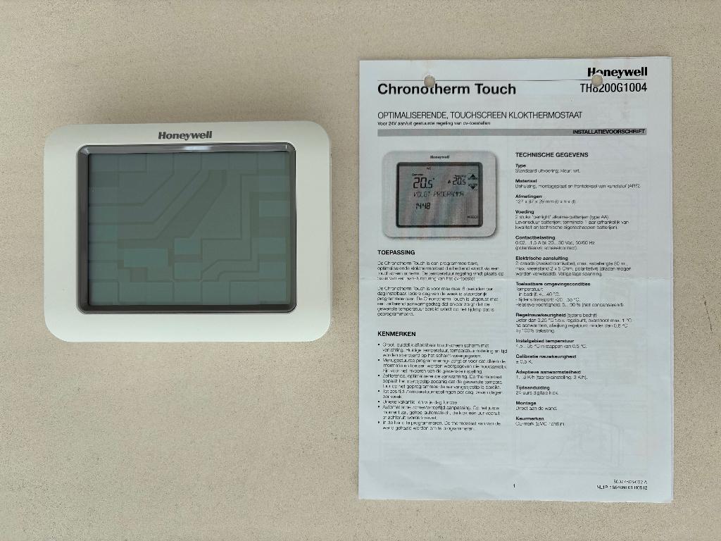 Honeywell Chronotherm Touch, Verzenden, Slimme thermostaat, Zo goed als nieuw