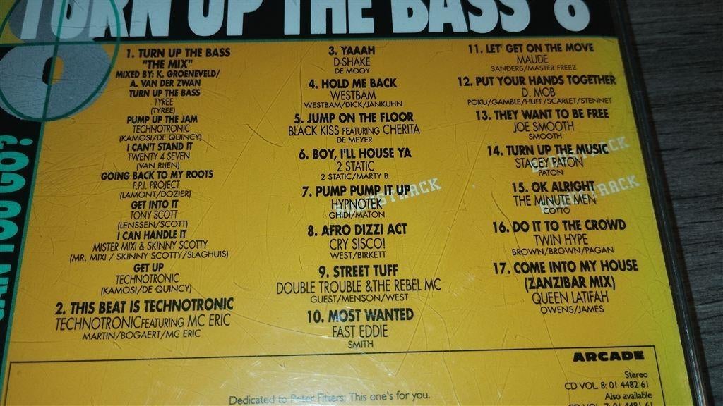 Turn Up The Bass 8, Ophalen of Verzenden, Zo goed als nieuw, Disco