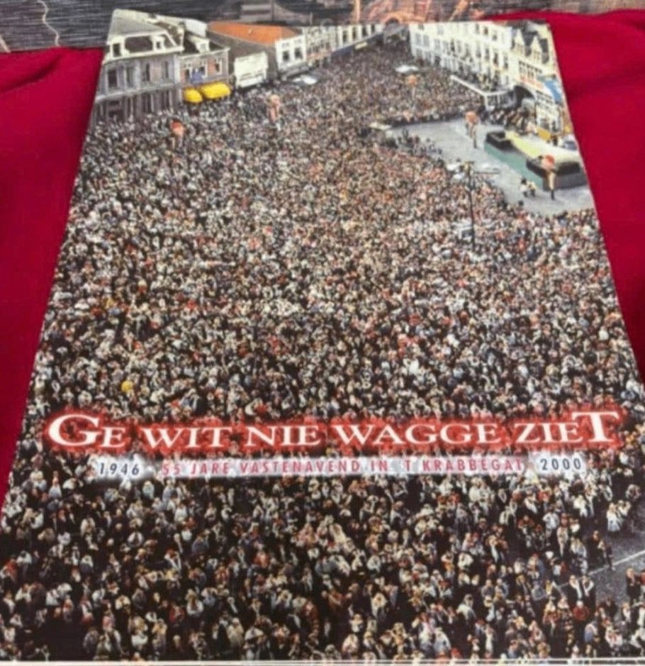 Ge Wit Nie Wagge Ziet - 5 x 11 Vastenavend Krabbegat  2000, Ophalen of Verzenden, Nieuw, Krant