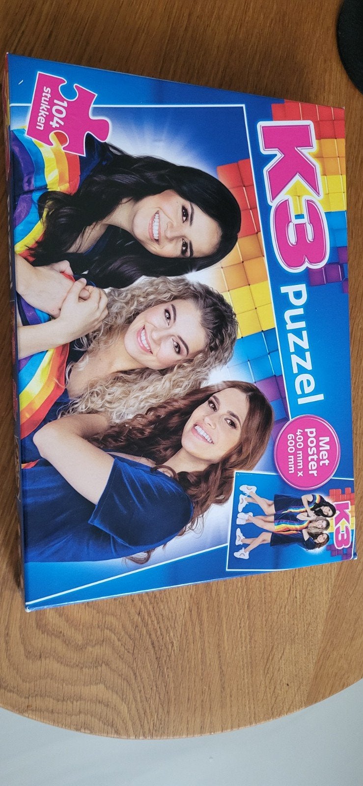K3 Puzzel 104 stukjes, Ophalen of Verzenden, Meer dan 50 stukjes, 6 jaar of ouder
