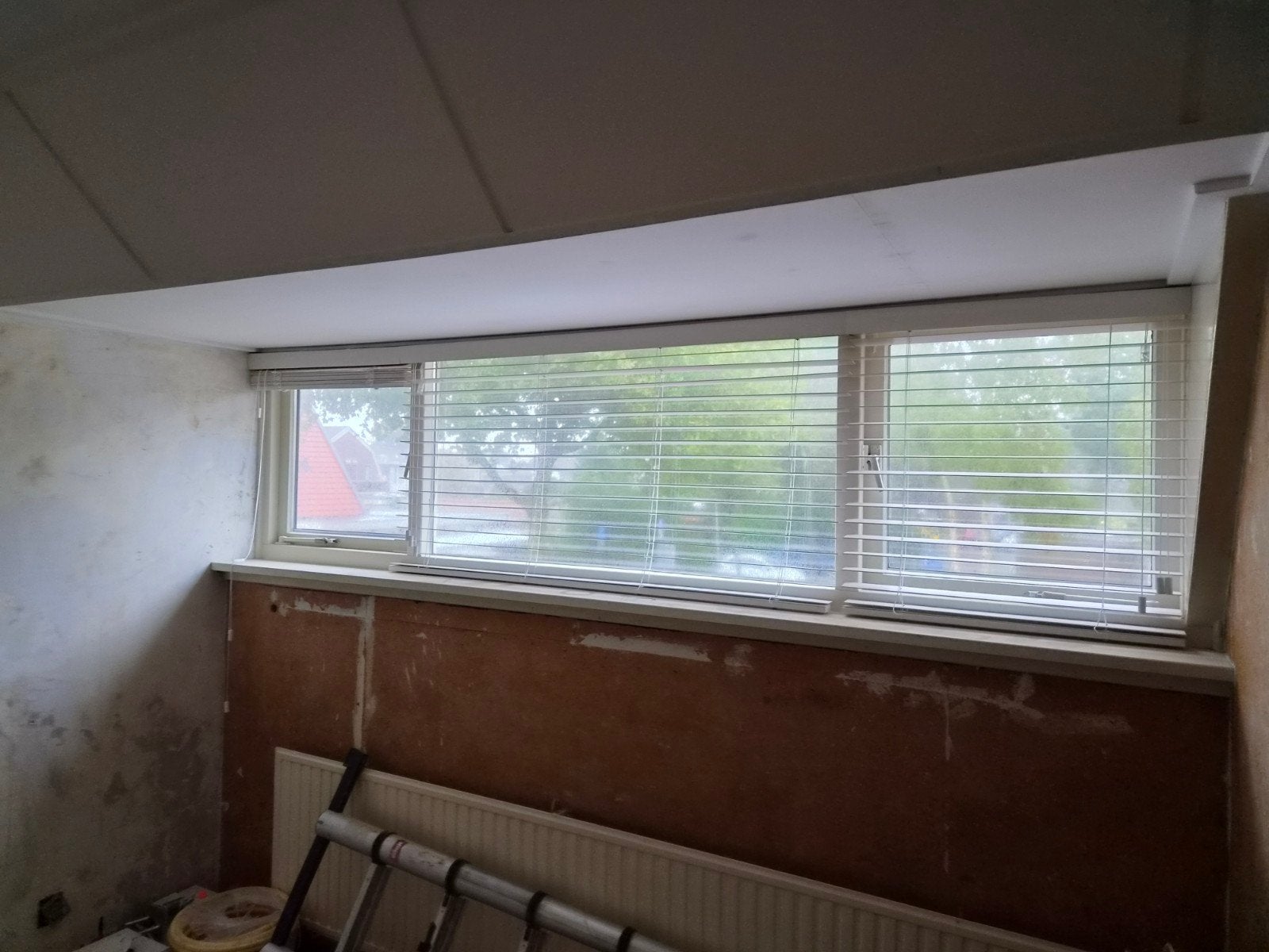 Gratis ophalen: Jaloezieën wit - 74cm hoog, Ophalen, Jaloezie, Gebruikt, Wit