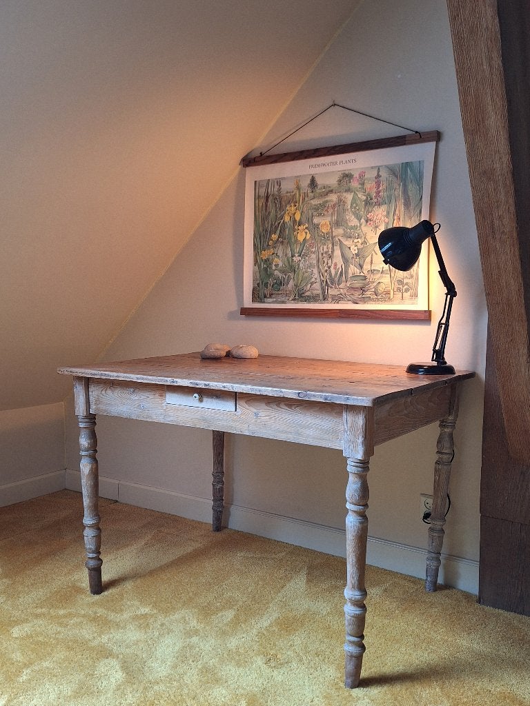 Oud-grenen vintage tafel, Antiek en Kunst, Antiek | Meubels | Tafels, Ophalen