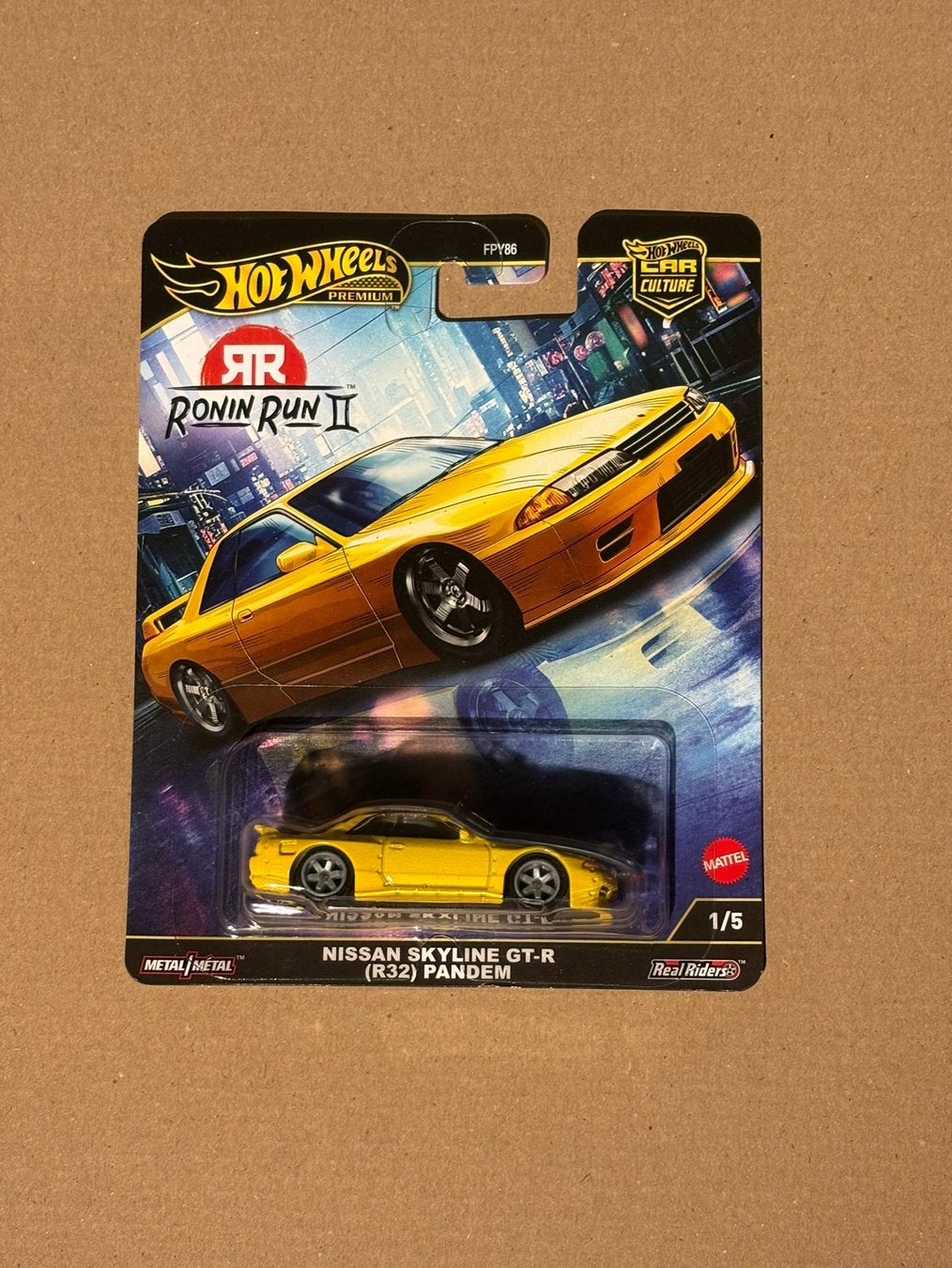 Hot Wheels Premium Nissan Skyline Gt-R Pandem, Ophalen of Verzenden, Zo goed als nieuw, Auto