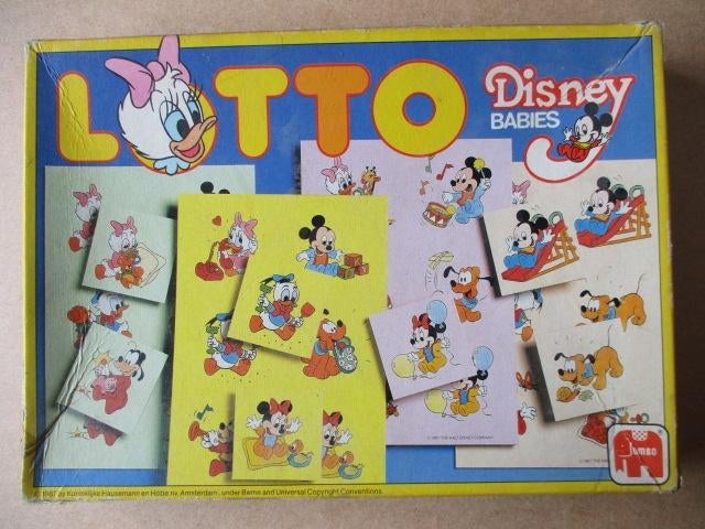 adv10230 disney lotto, Ophalen, Overige figuren, Gebruikt, Overige typen