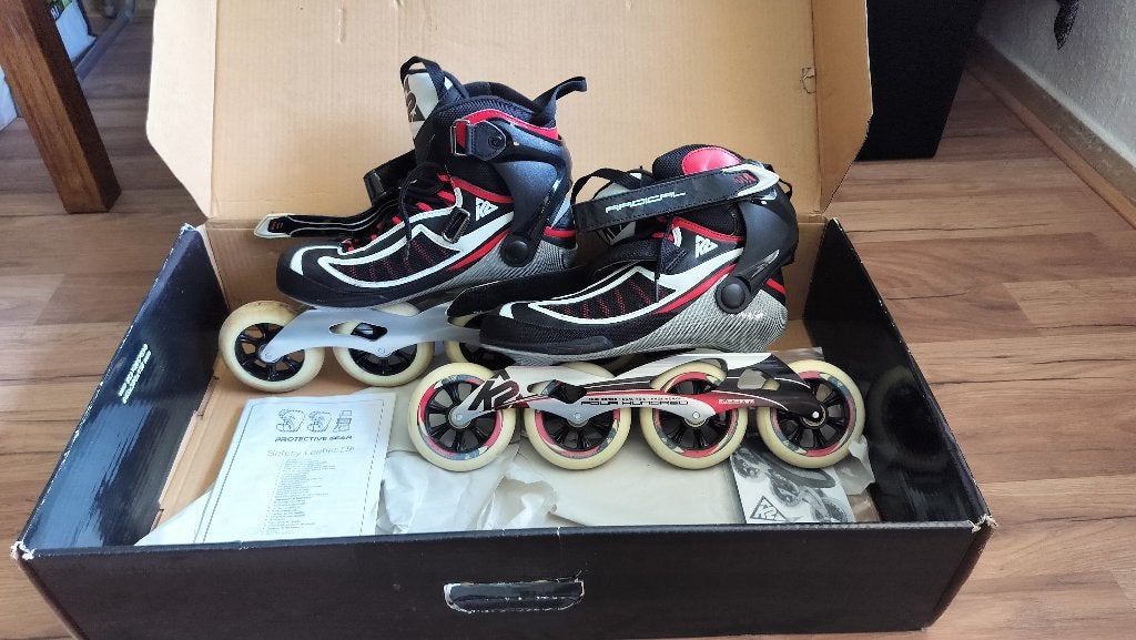 K2 skates Radical 100M, Sport en Fitness, Ophalen, K2, Heren, Inline skates 4 wielen