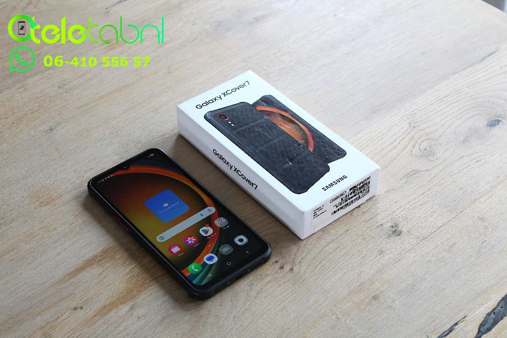 Robuuste Samsung Galaxy XCover7 - 128GB - Dual Sim - Zwart