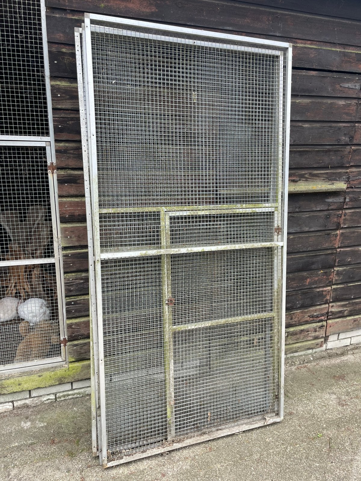 Voliere elementen, aluminium frame, Ophalen, Aluminium, Volière