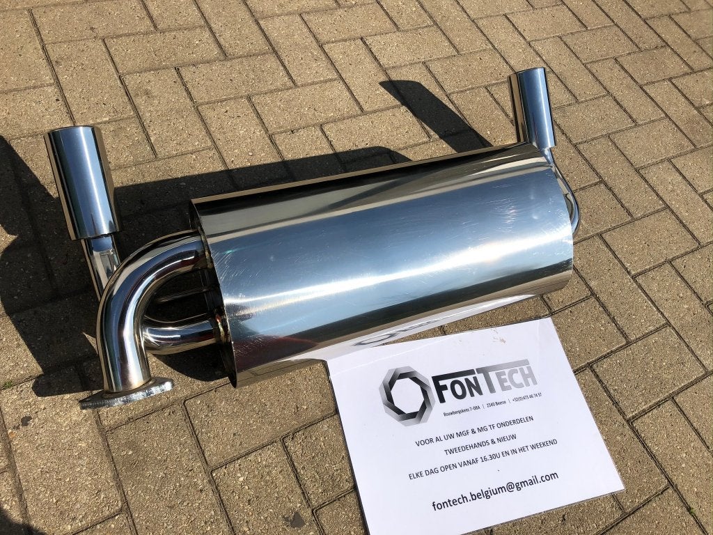 Foto 22 van MGF MG TF grote keuze roestvrijstaal uitlaten gebruikt&nieuw