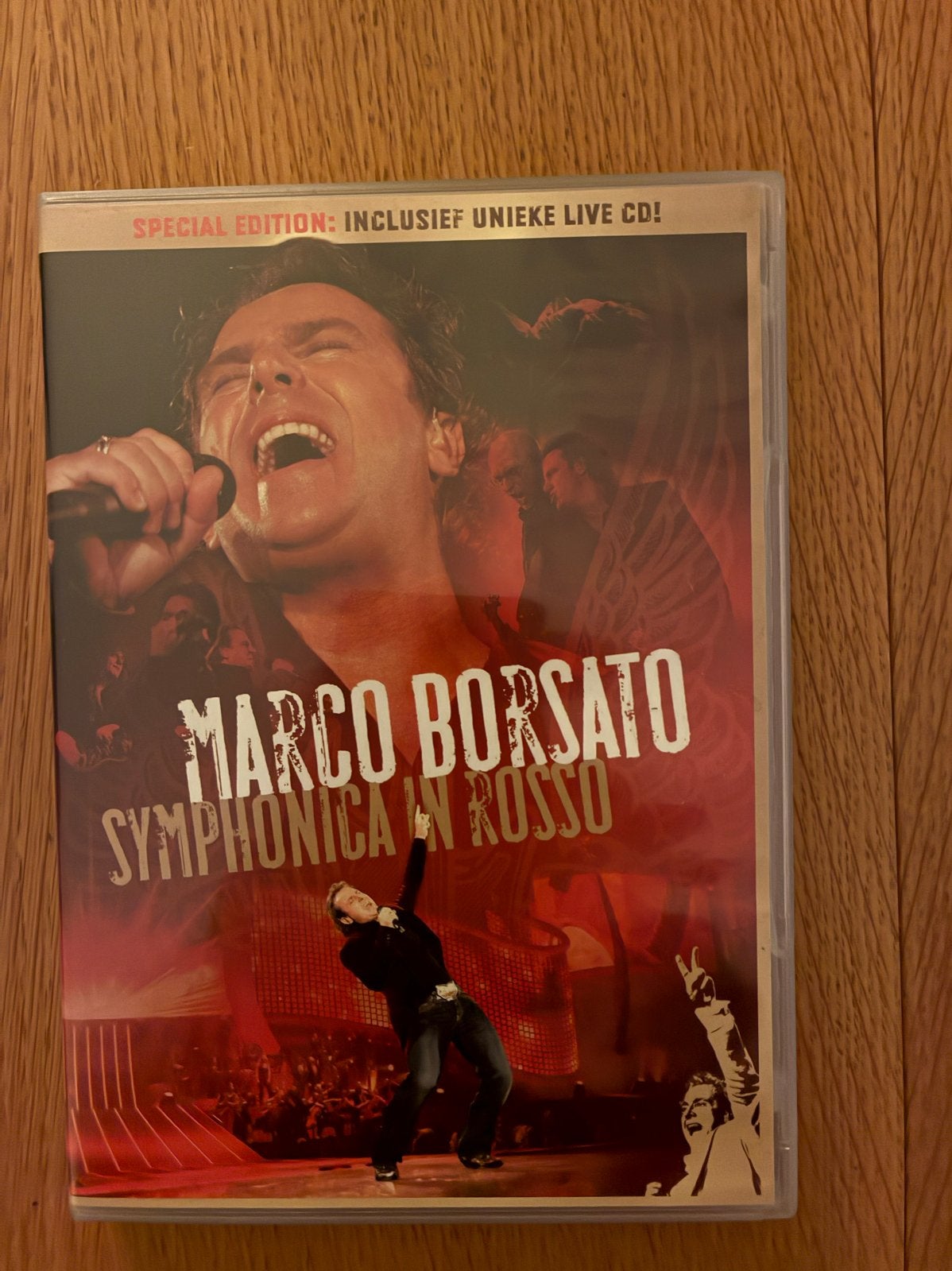 Marco Borsato - Symphonica in Rosso (Special Edition), Nederlands, Zo goed als nieuw, Concert, Alle leeftijden