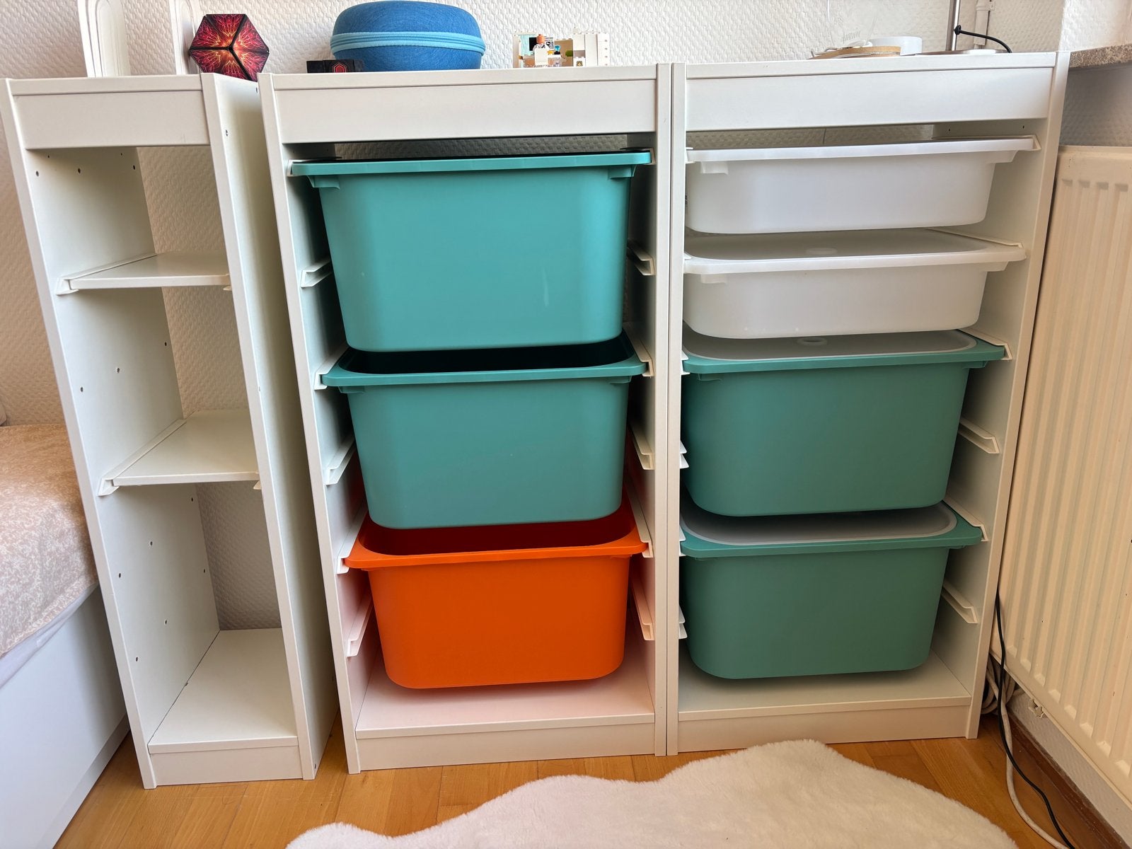 IKEA Trofast opbergcombinatie met bakken en planken, Ophalen, Gebruikt, 100 tot 150 cm, 150 tot 200 cm