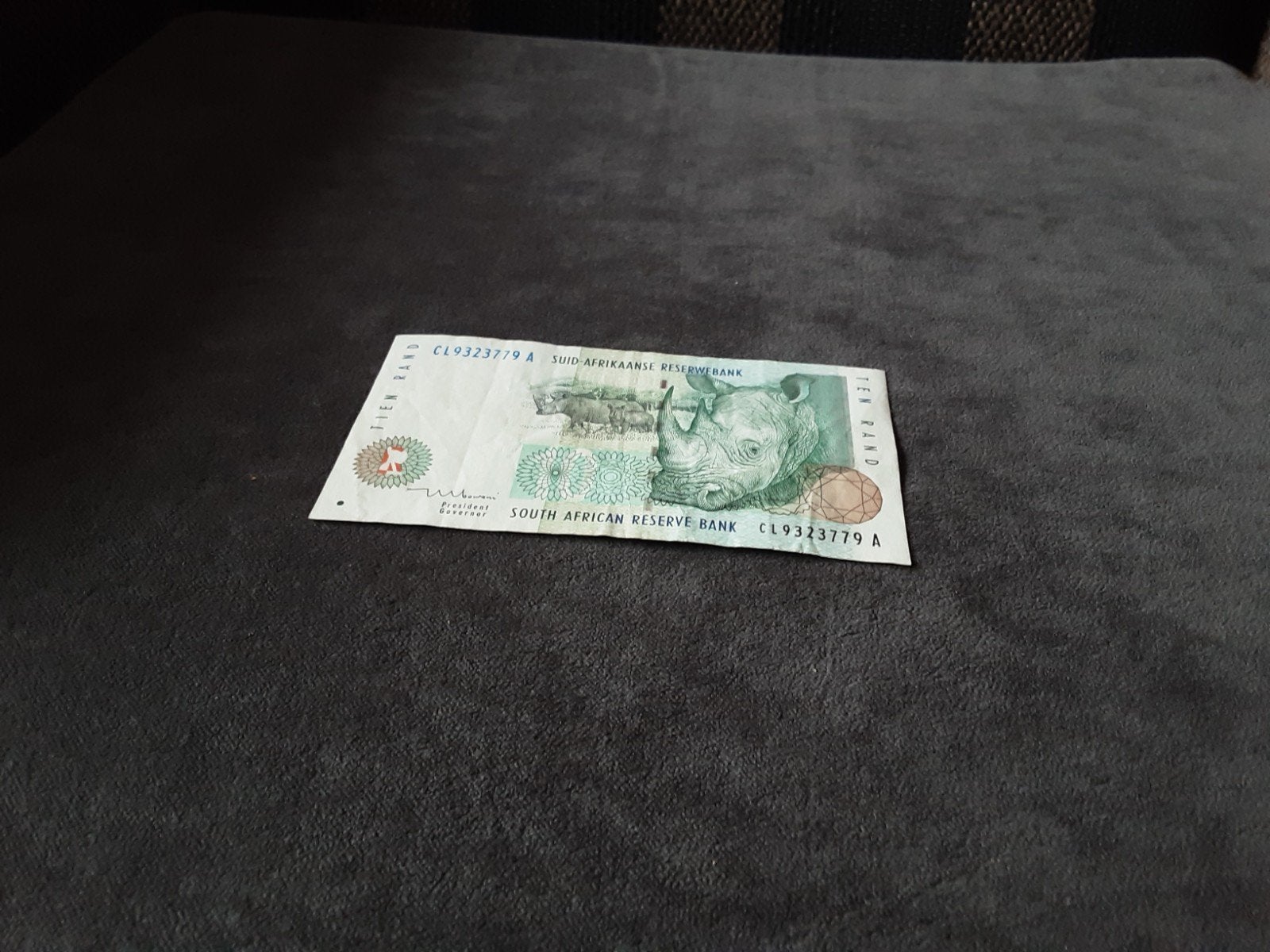 10 Rand Zuid-Afrika gebruik, Verzenden, Zuid-Afrika