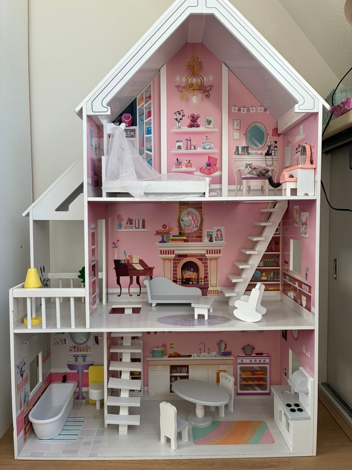 Poppenhuis, Ophalen, Zo goed als nieuw, Poppenhuis
