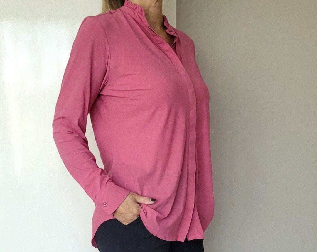 Studio Anneloes Roosje blouse XL Roze
Travelstof top, Studio Anneloes, Verzenden, Maat 46/48 (XL) of groter, Zo goed als nieuw