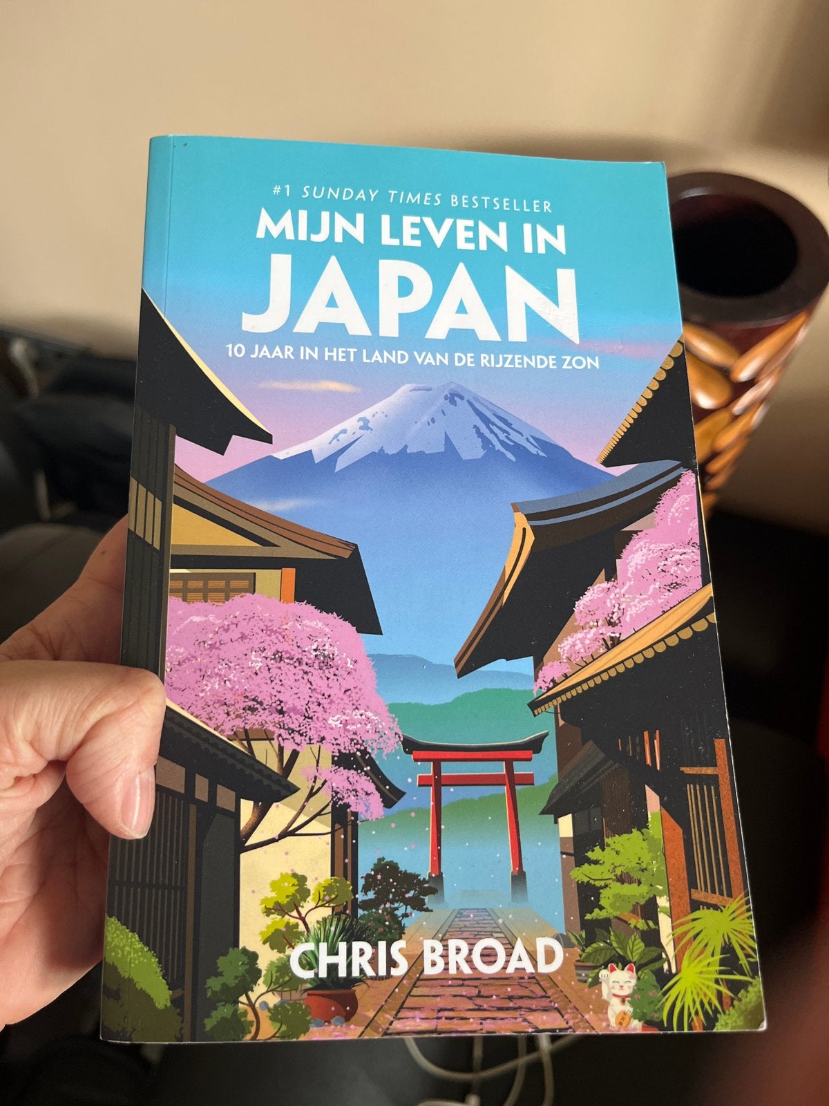 Mijn Leven in Japan - Chris Broad (Zo goed als nieuw), Ophalen of Verzenden, Zo goed als nieuw