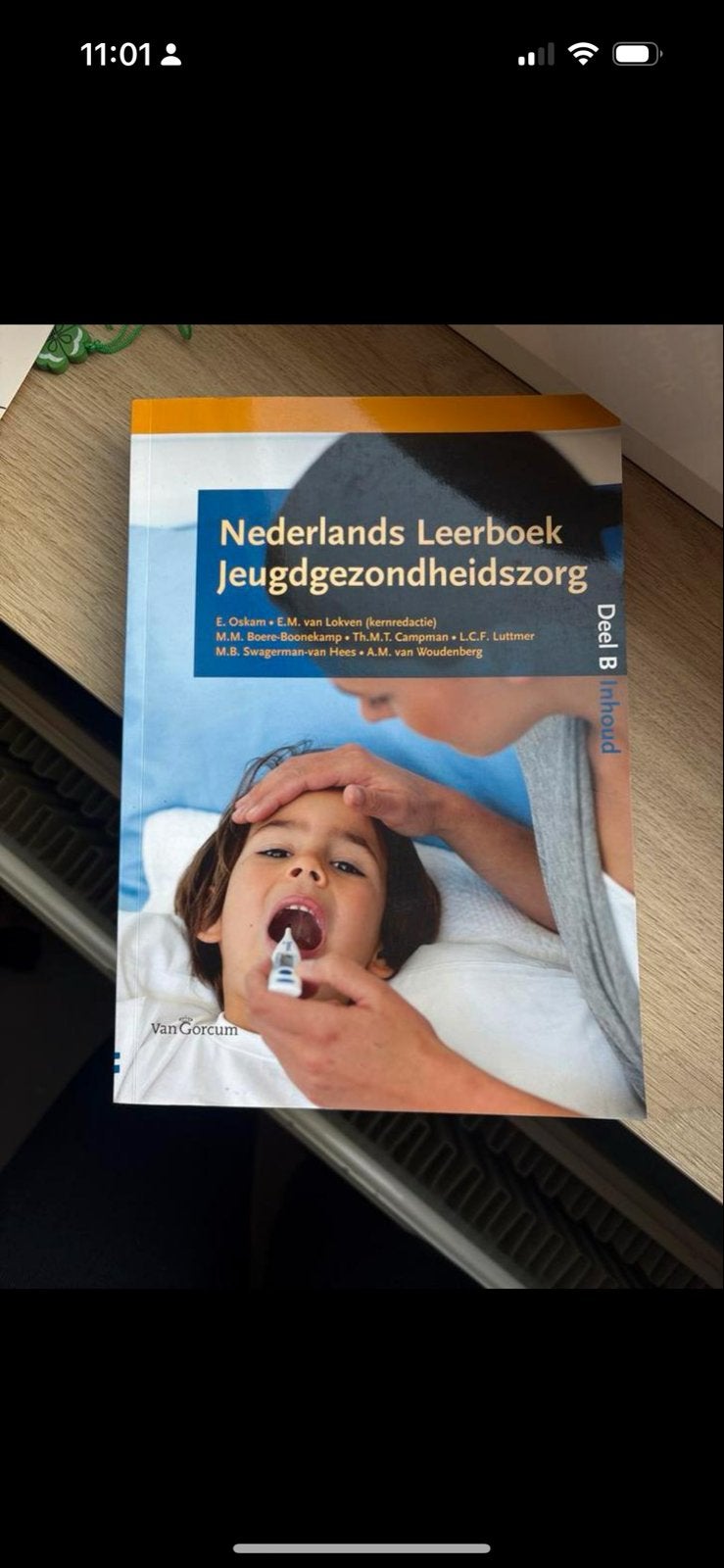Nederlands Leerboek Jeugdgezondheidszorg Deel B, Ophalen of Verzenden, Gamma, Zo goed als nieuw, HBO