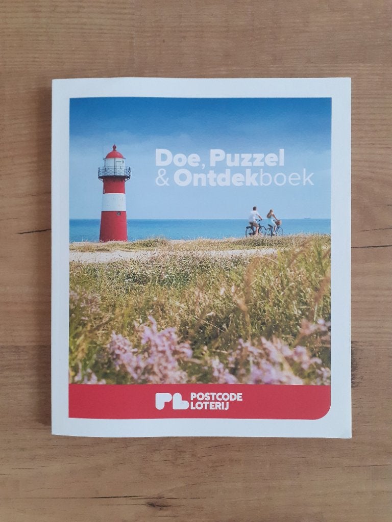 Gratis* Doe, puzzel, ontdekboek (postcode loterij), Ophalen of Verzenden, 500 t/m 1500 stukjes, Nieuw, Puzzelboek