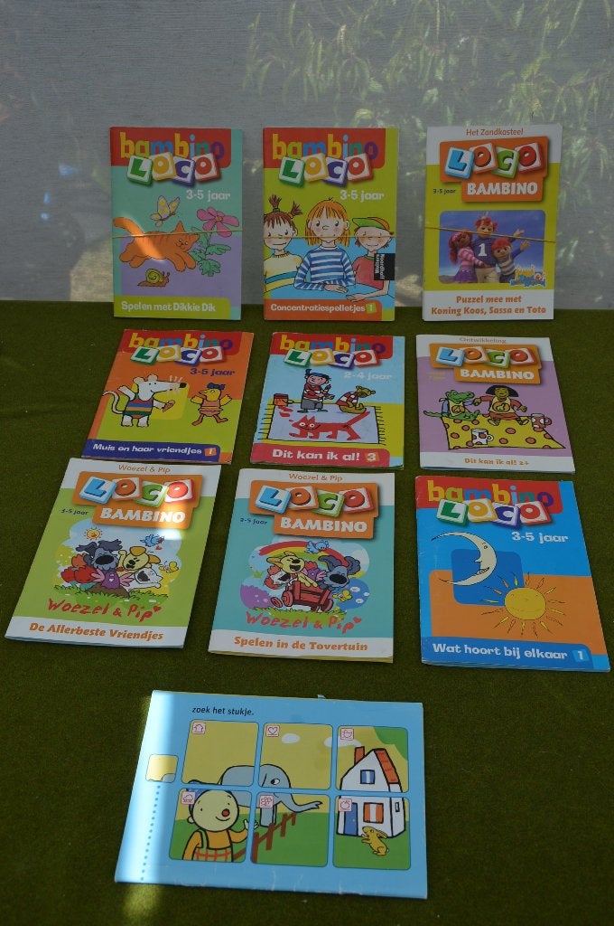 13 Bambino Loco boekjes: Dikkie Dik, Muis, Dit kan ik al! 3, Ophalen of Verzenden, Gebruikt, Taal en Lezen