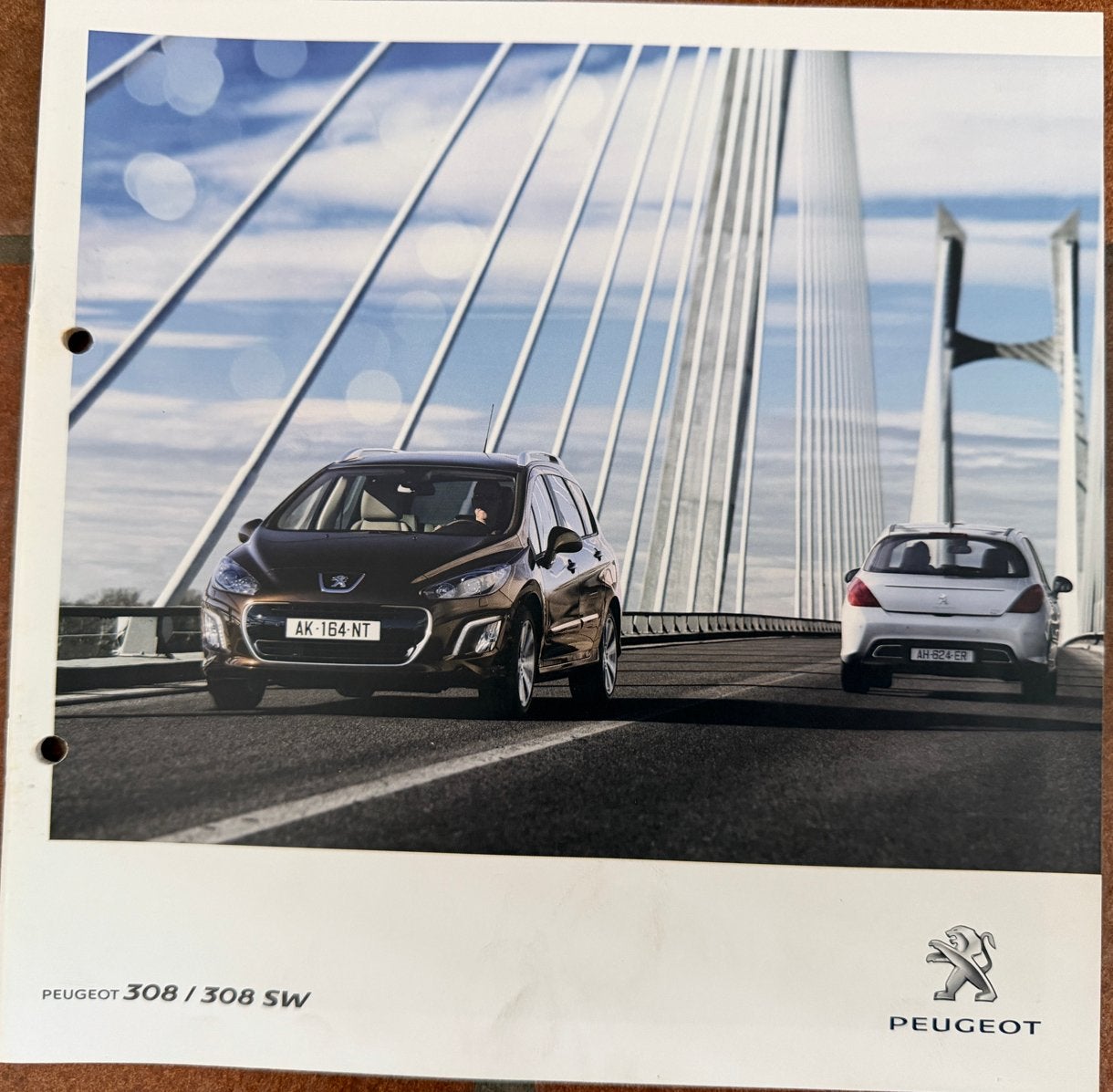 Peugeot 308 / 308 SW Prijslijst & Specificaties (2012), Ophalen of Verzenden, Zo goed als nieuw, Peugeot