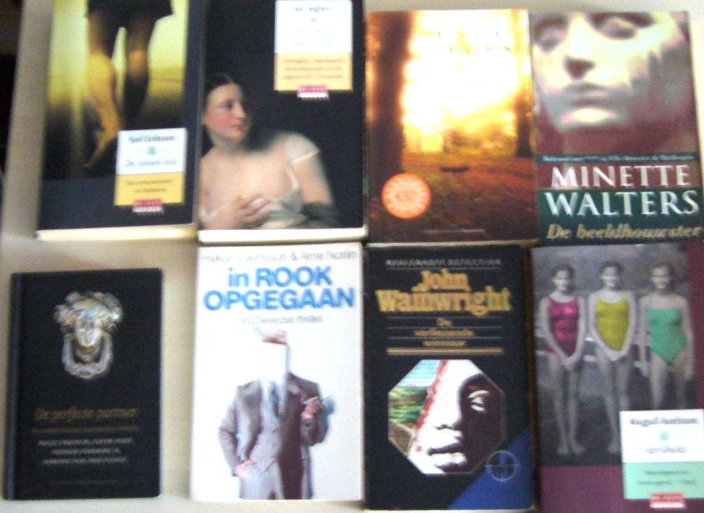 Kjell Eriksson Stenen kist / Hakan Jaensson in rook opgegaan, Ophalen of Verzenden, Gelezen, John Wainwright Kjell Eriksson hakan jaensson arne norlin