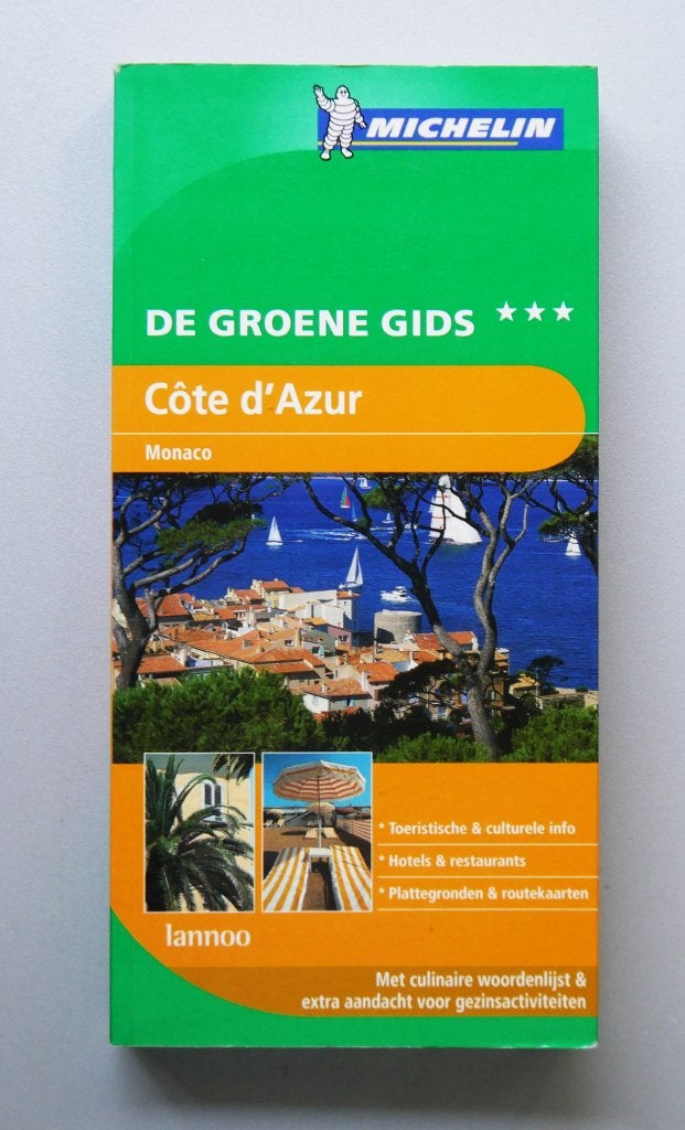 Groene Gids - Côte d'Azur, Overige merken, Fiets- of Wandelgids, Europa, Nieuw