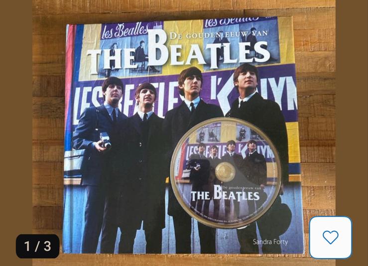 De Gouden Eeuw van The Beatles Boek met CD, Verzamelen, Ophalen of Verzenden, Zo goed als nieuw