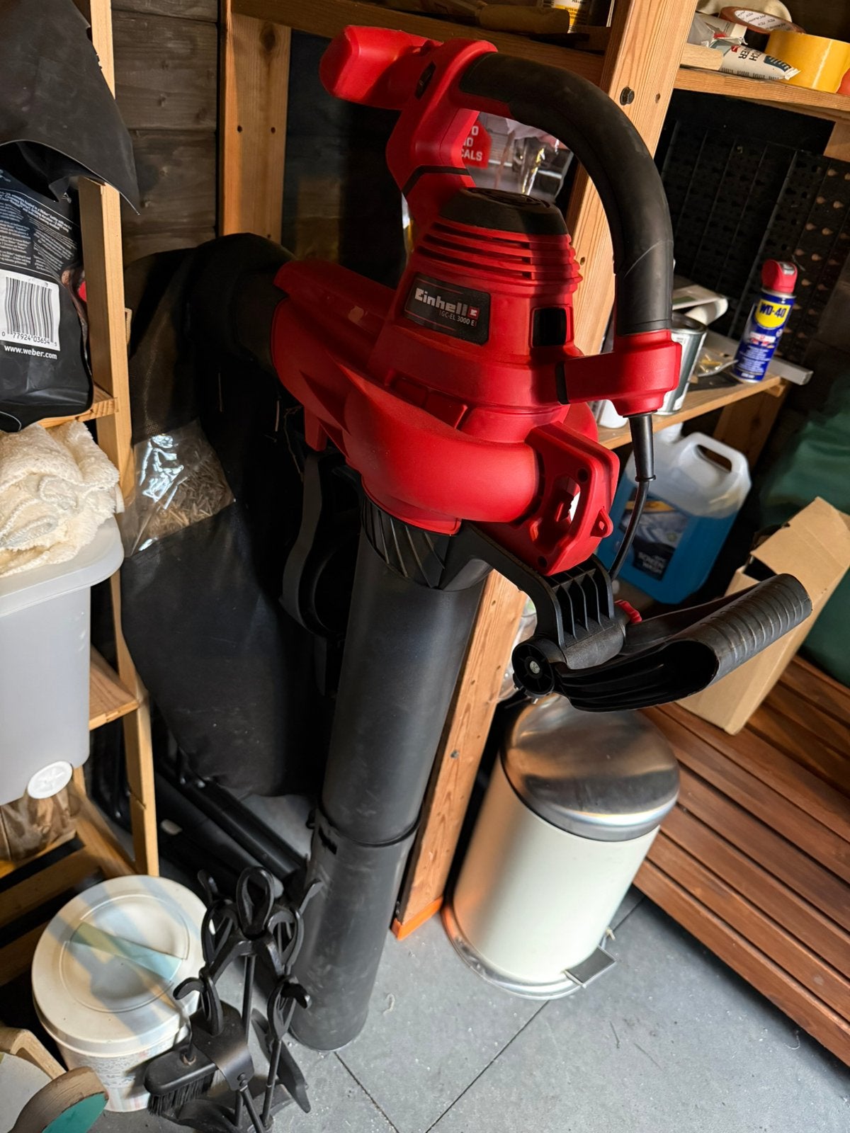 Einhell Elektrische Bladblazer/-zuiger GC-EL 3000 E, Ophalen of Verzenden, Elektrisch