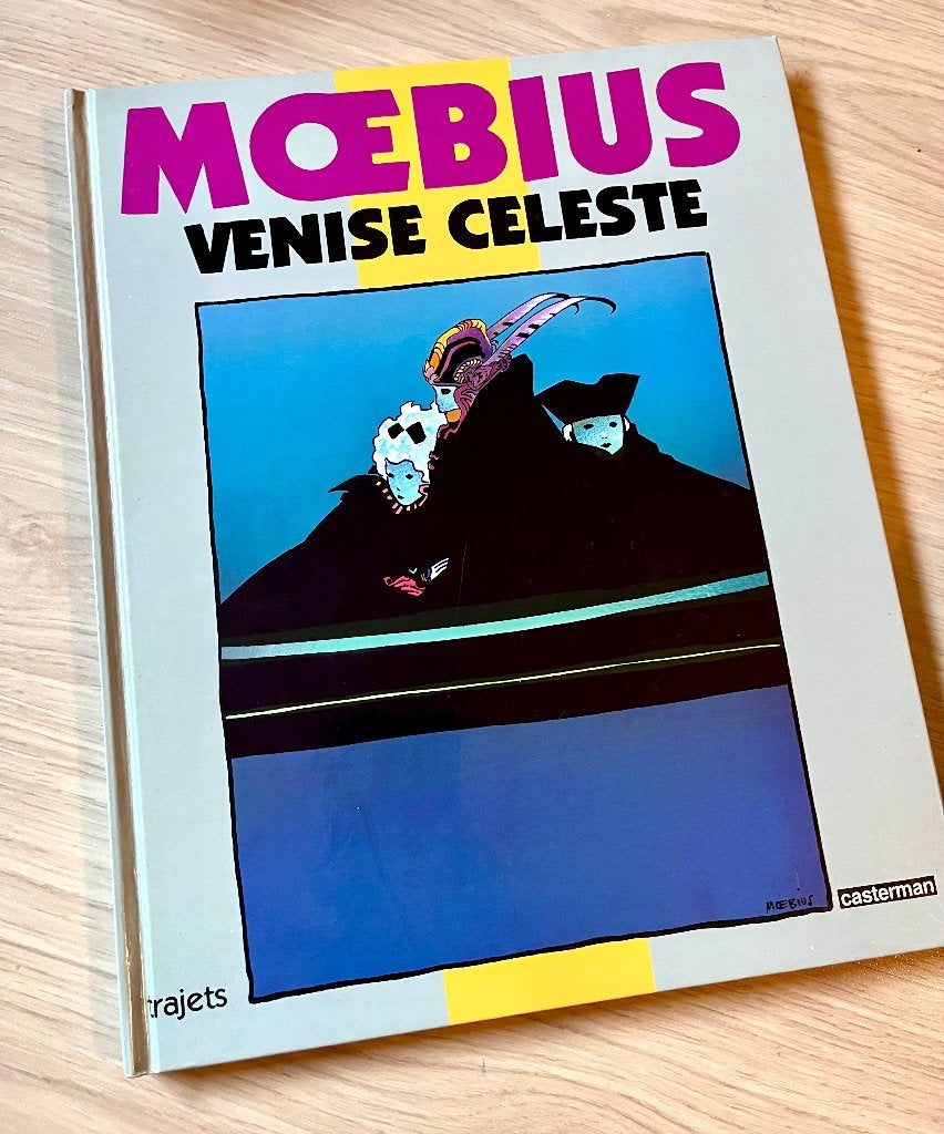 Moebius Venise Celeste, Eén stripboek, Ophalen of Verzenden, Gelezen, Moebius (Jean Giraud)