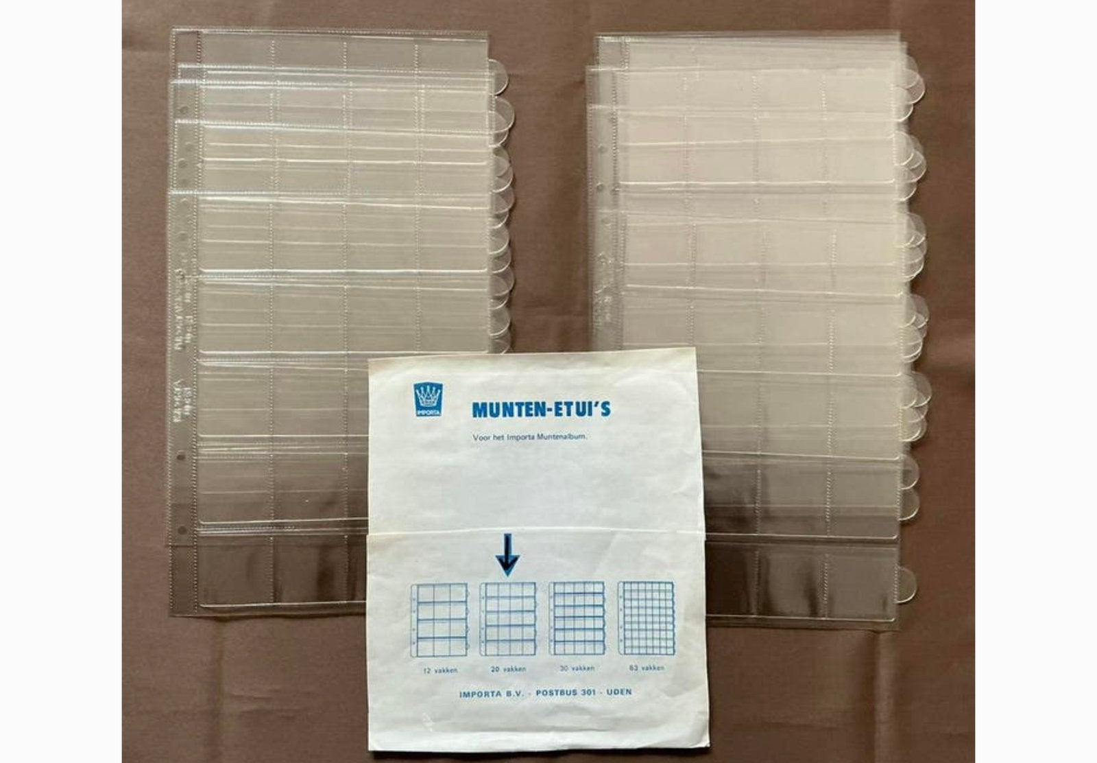 10x Importa munten-etui’s, Postzegels en Munten, Munten en Bankbiljetten | Toebehoren, Overige typen, Ophalen of Verzenden