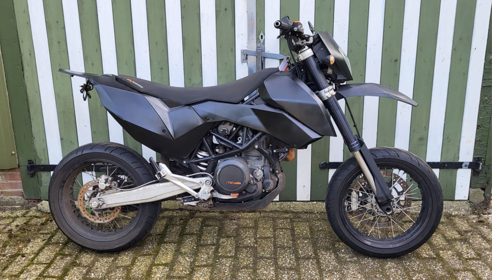 KTM SMC 690 2008 (crossmotor), Ophalen, Gebruikt