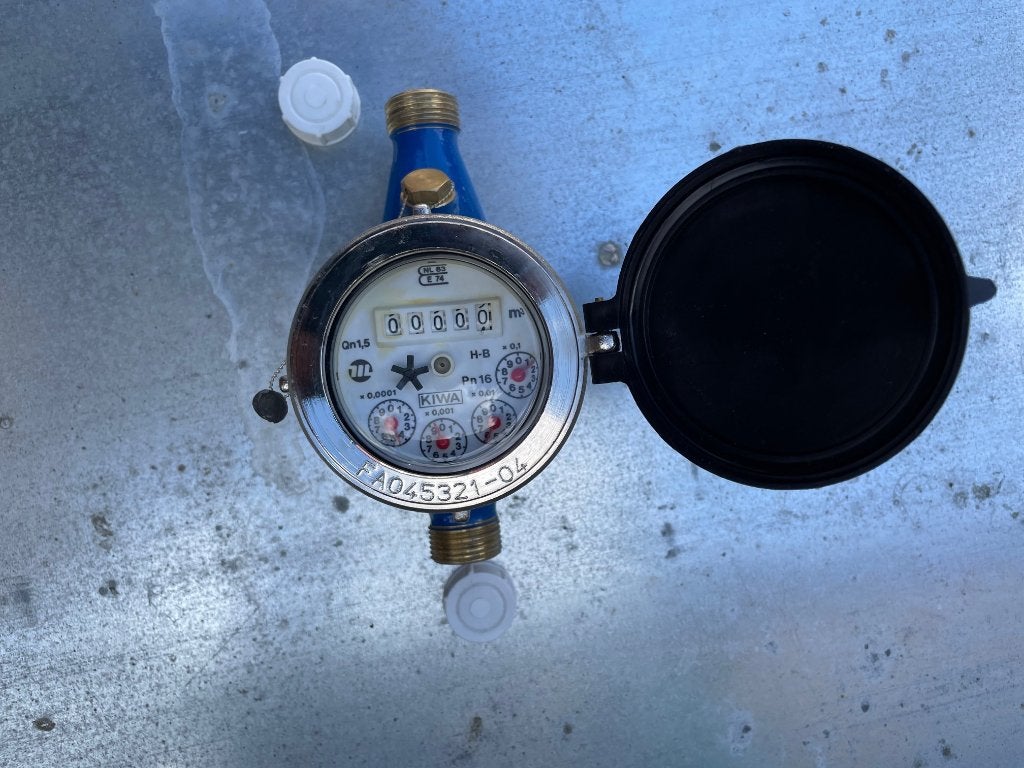 Kiwa watermeter - Nieuwstaat, Ophalen of Verzenden, Zo goed als nieuw, Afzuiger