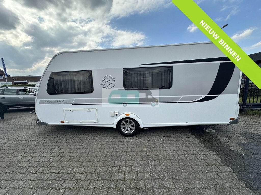 Knaus sudwind Silverline 500 FSK Stapelbed, mover, voortent,, Caravans en Kamperen, Caravans, Schokbreker, Bedrijf, Knaus, Tot en met 6