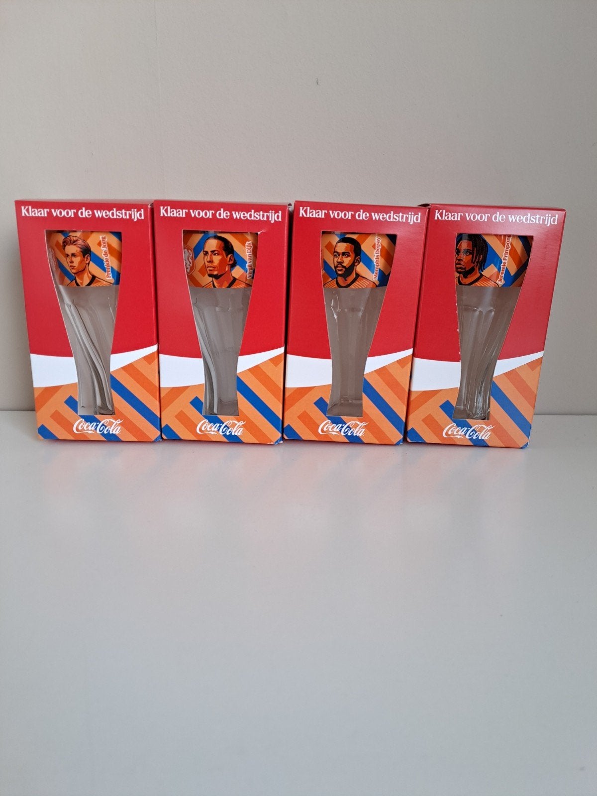 Voetbal glas, Ophalen of Verzenden, Zo goed als nieuw, Bierglas