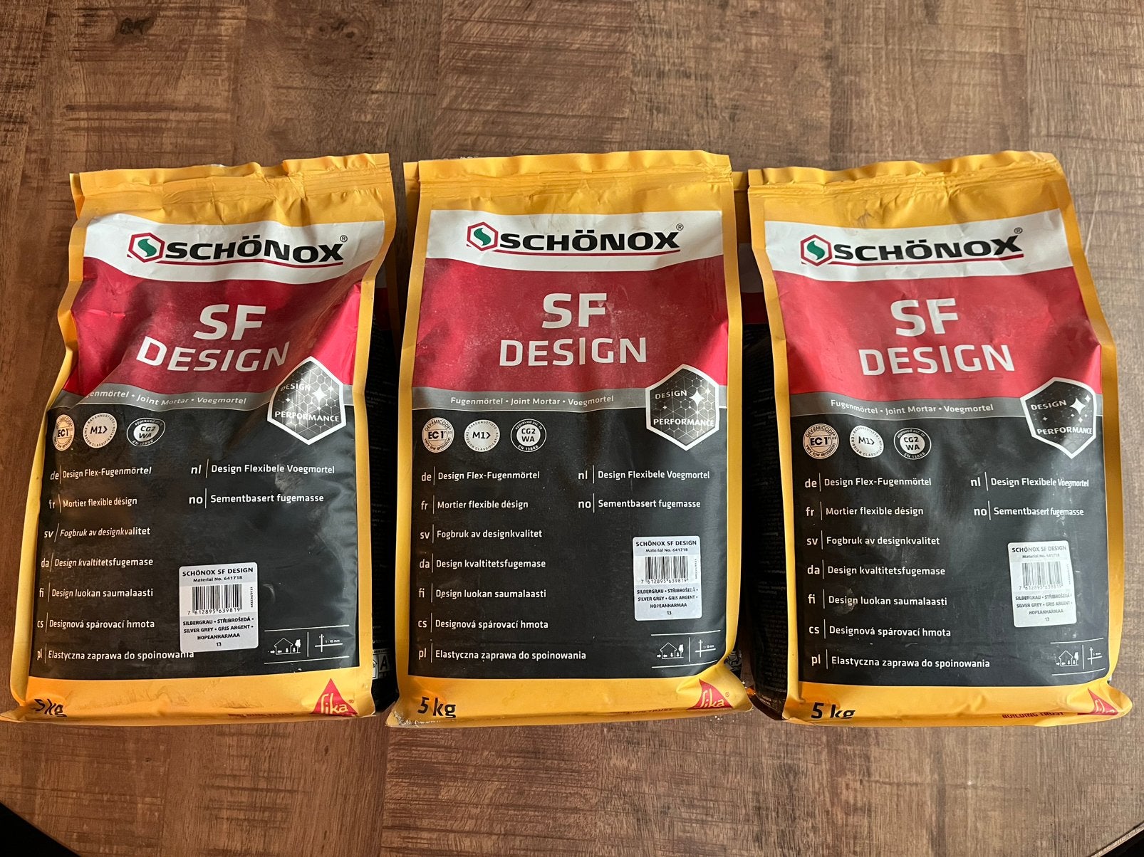 Schonox inwas SF design zilvergrijs voegmortel voegmiddel, Doe-het-zelf en Verbouw, Ophalen of Verzenden, Nieuw, Overige materialen