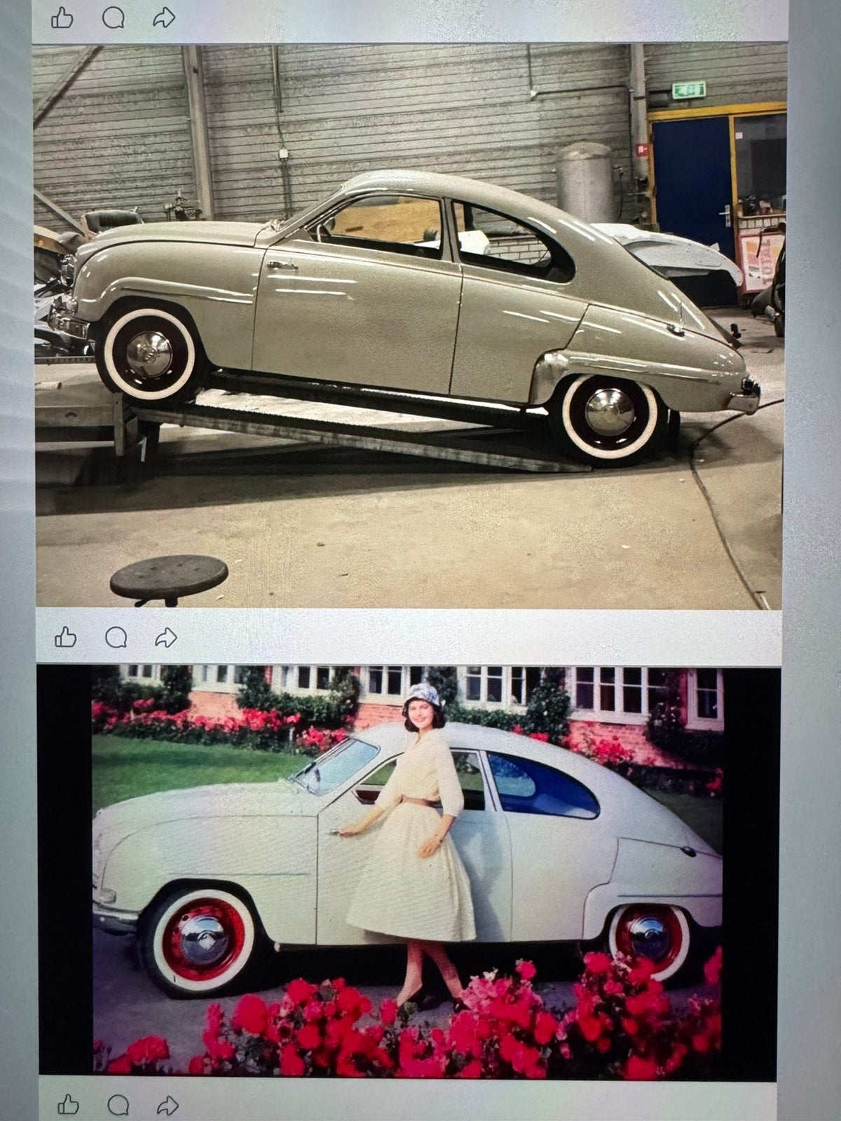 Diverse overgebleven Saab 93B onderdelen te koop, Auto-onderdelen, Ophalen, Saab