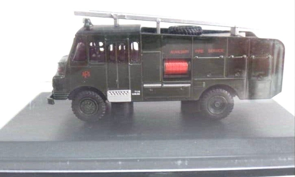 Oxford Commercials Brandweerwagen Schaalmodel 1:76, Ophalen of Verzenden