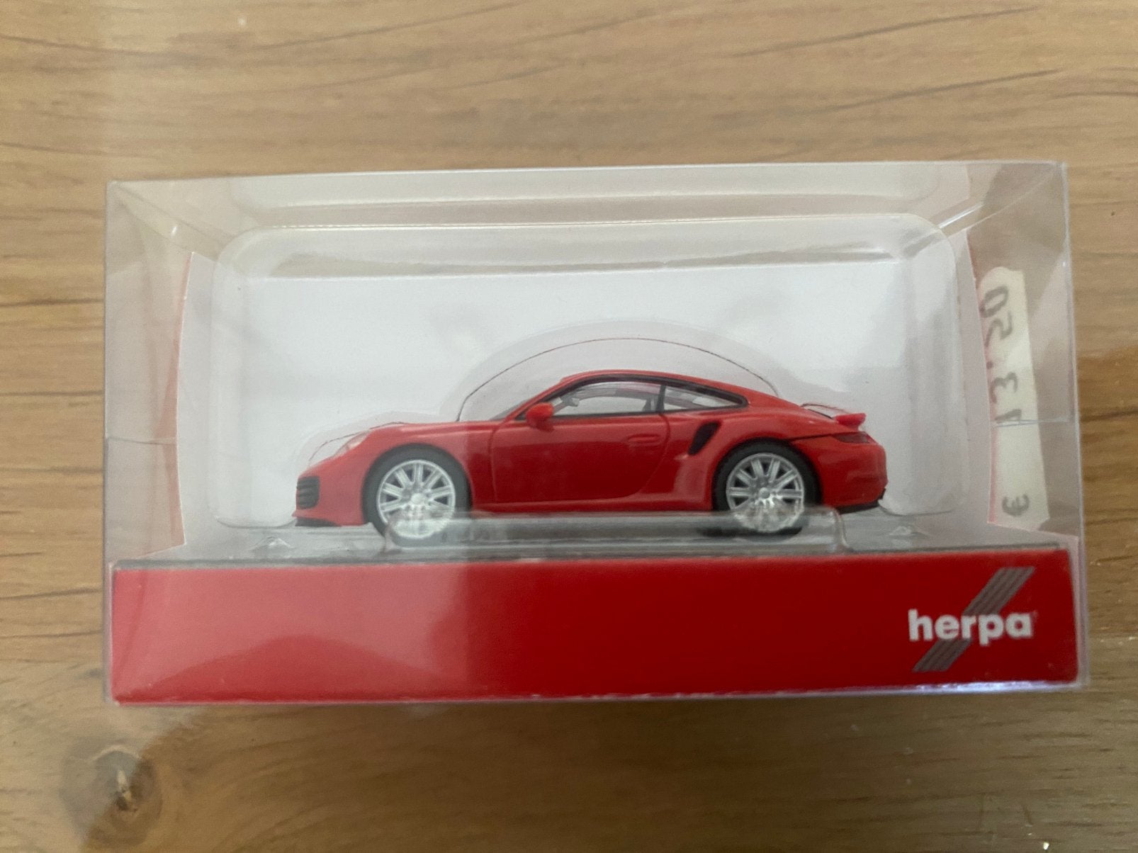 Herpa Porsche 911 Turbo 1:87, Hobby en Vrije tijd, Modelauto's | 1:87, Ophalen of Verzenden, Zo goed als nieuw, Auto, Herpa