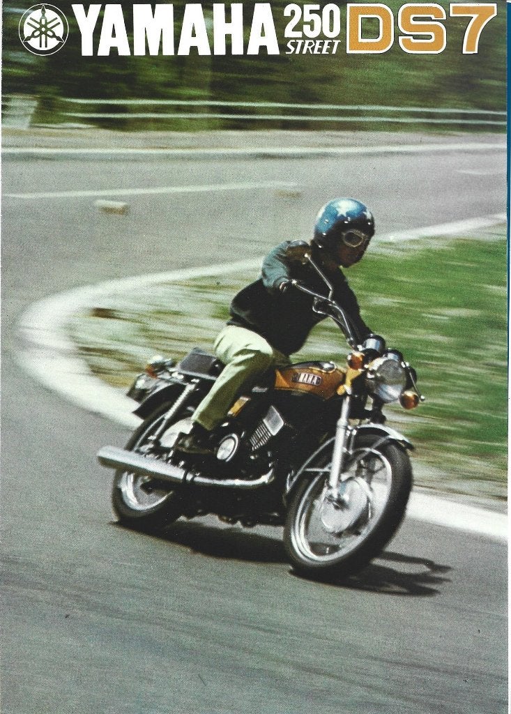 Yamaha DS7 250 cc street folder, Verzenden, Yamaha