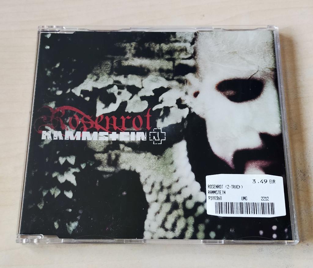 Rammstein - Rosenrot CD Single 2005 2trk, Cd's en Dvd's, Cd Singles, Zo goed als nieuw, Rock en Metal, Ophalen of Verzenden