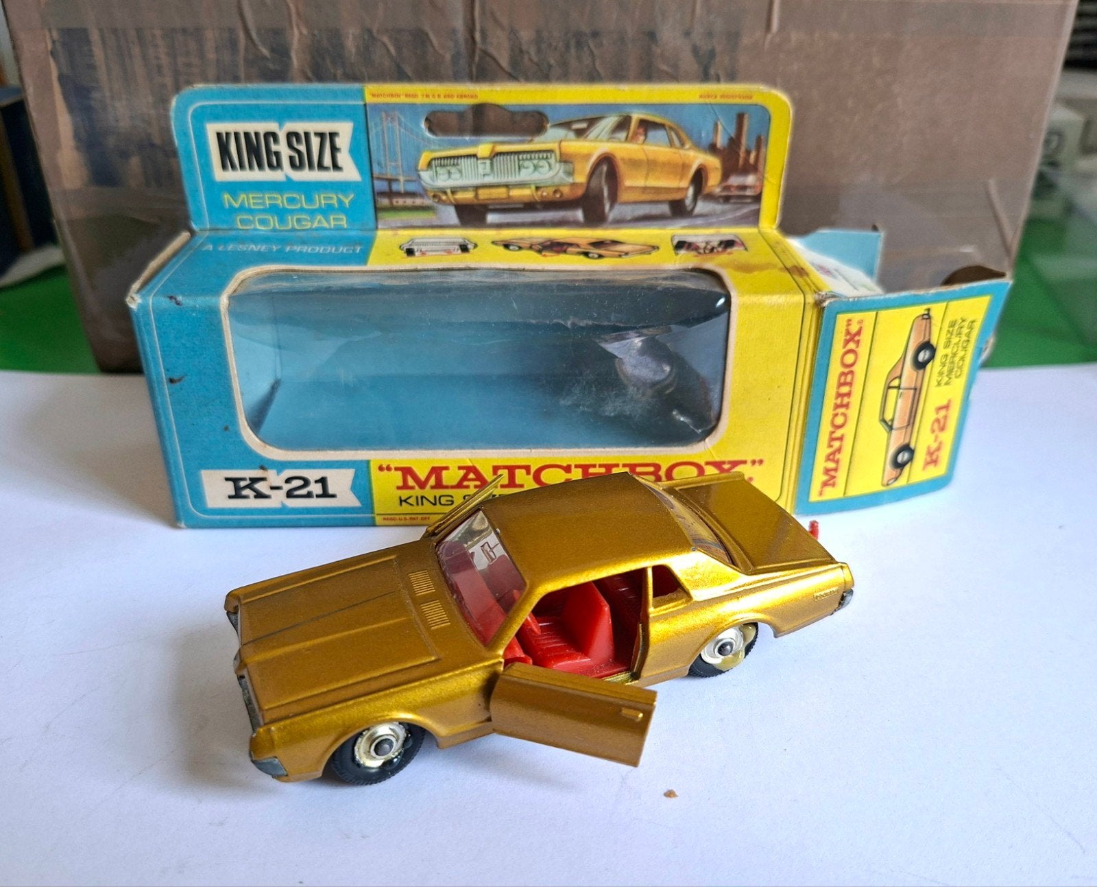 matchbox kingsize size K-21, Hobby en Vrije tijd, Modelauto's | 1:43, Ophalen of Verzenden, Zo goed als nieuw, Auto, Matchbox