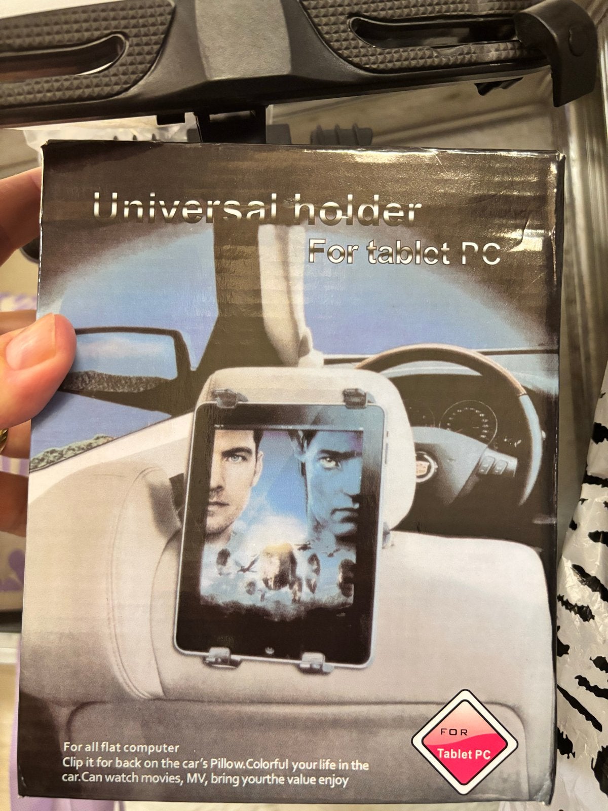 2x Universele houder voor tablet - auto hoofdsteun, Ophalen of Verzenden, Zo goed als nieuw