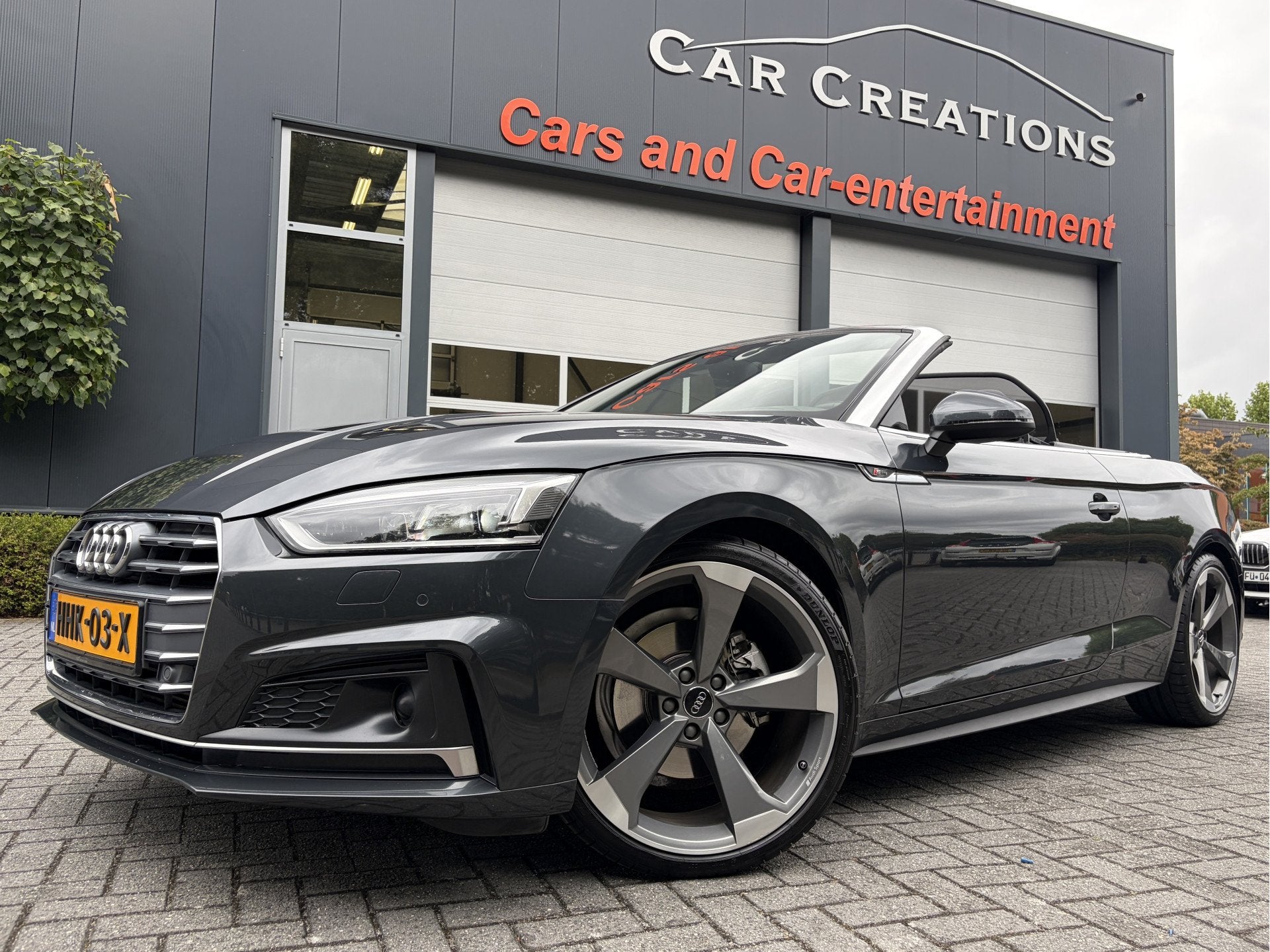 Audi A5 Cabriolet 2.0 TFSI Design Pro Line Plus ACC Bomvol, Auto's, Audi, Gebruikt, Euro 6, 4 cilinders, 4 stoelen