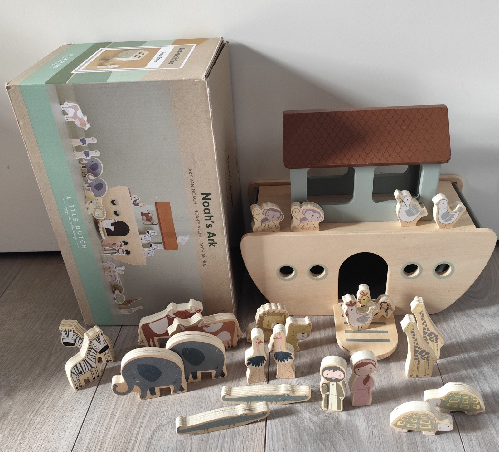 Little Dutch Houten Noah's Ark Speelset, Ophalen, Zo goed als nieuw, Overige typen