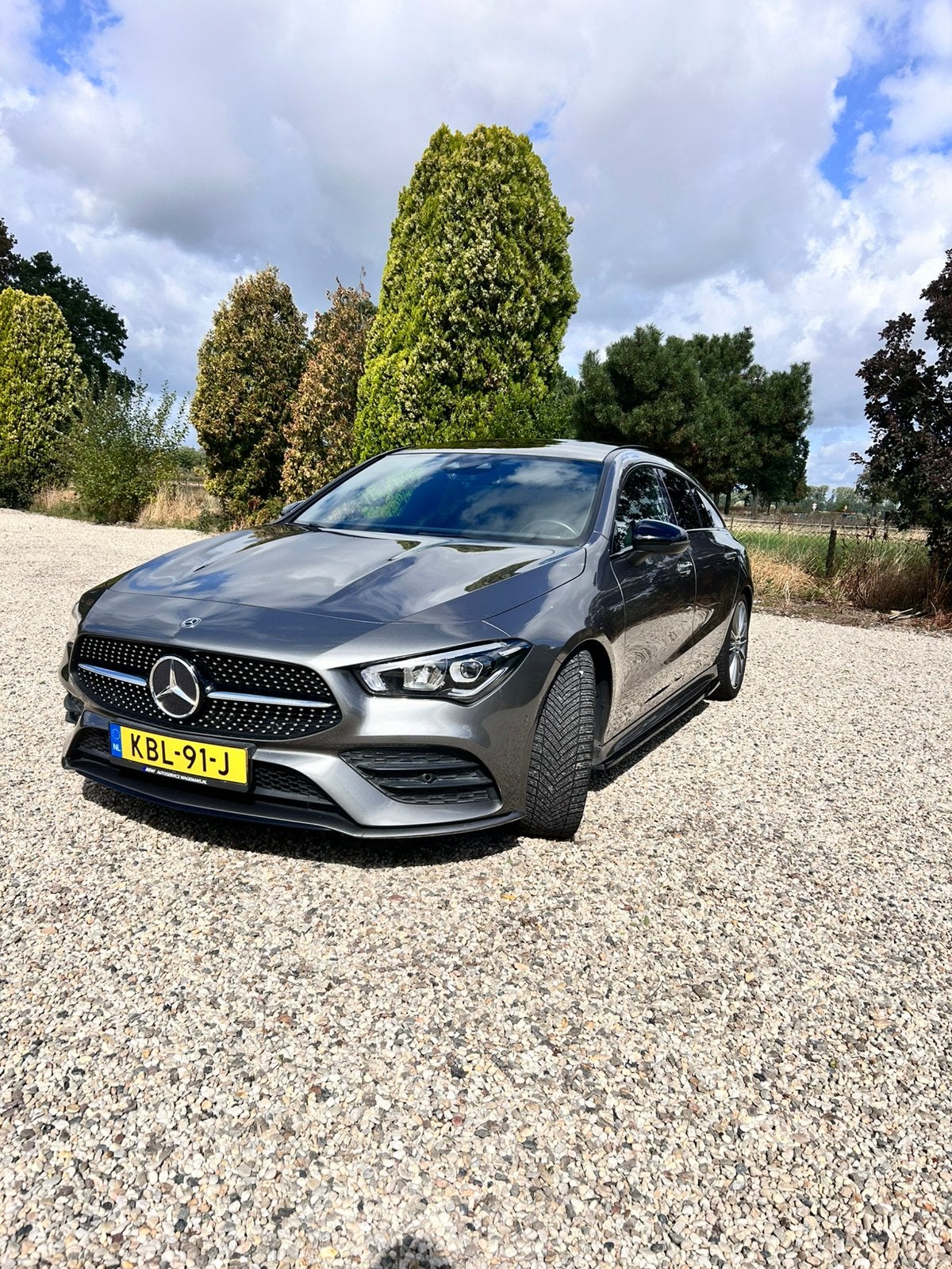 Mercedes-Benz CLA 200 Shooting Brake Business Solution AMG, Auto's, Zwart, 4 cilinders, 163 pk, Stationwagon