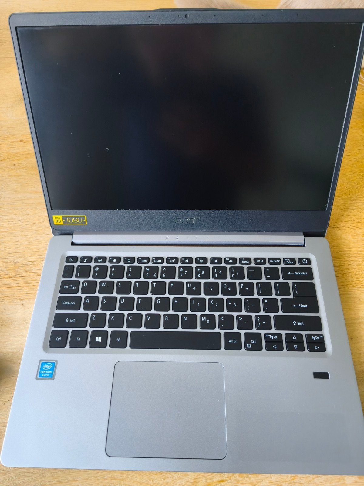 Acer Swift 1 laptop - Intel Pentium Silver N5000 - 4GB RAM, Gebruikt, 119 GB, Minder dan 2 Ghz, 14 inch