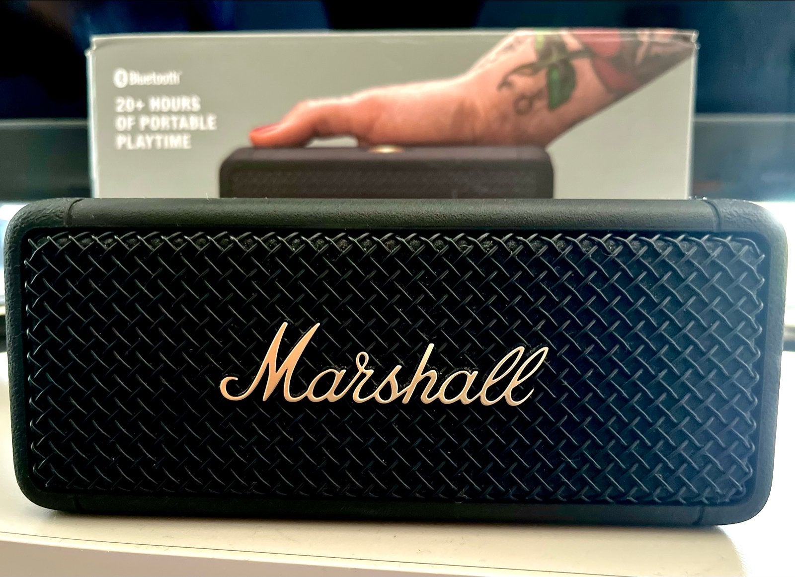 Marshall Emberton Bluetooth Speaker Wireless Water Resistant, Audio, Tv en Foto, Overige merken, Gebruikt, Ophalen of Verzenden